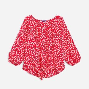 West Kei Front Tie Blouse